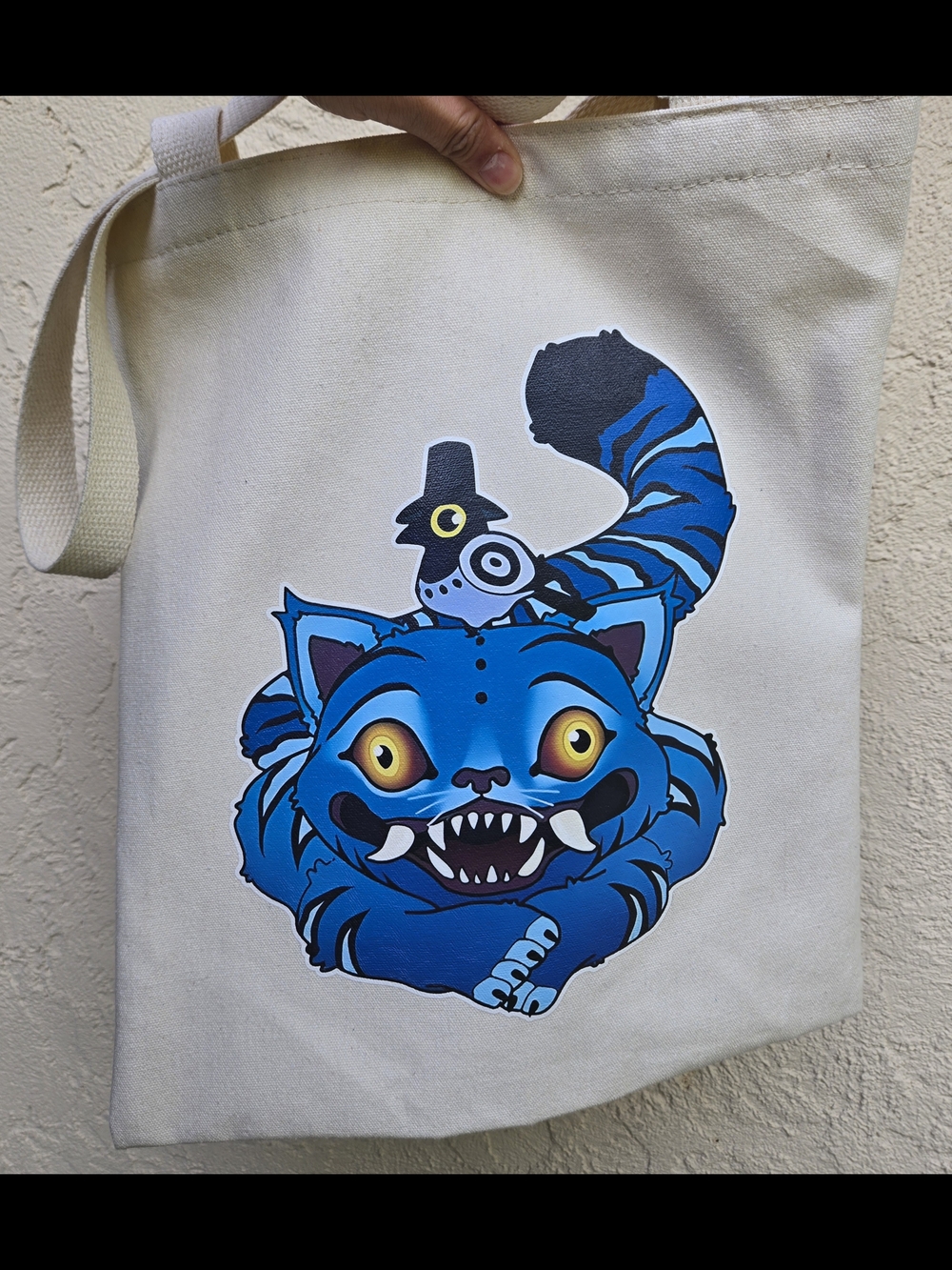 NWOT KPOP DEMON HUNTERS Derpy And Sussy Canvas Tote Bag